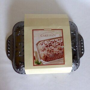 NEW NORDIC WARE WILLAM SONOMA HOLIDAY WINTER SNOWFLAKE CAKE BAKEWARE PAN